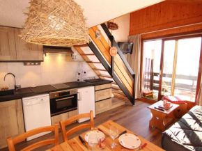 Studio cabine Les Saisies 6 pers, proche pistes, balcon sud/est - FR-1-594-188